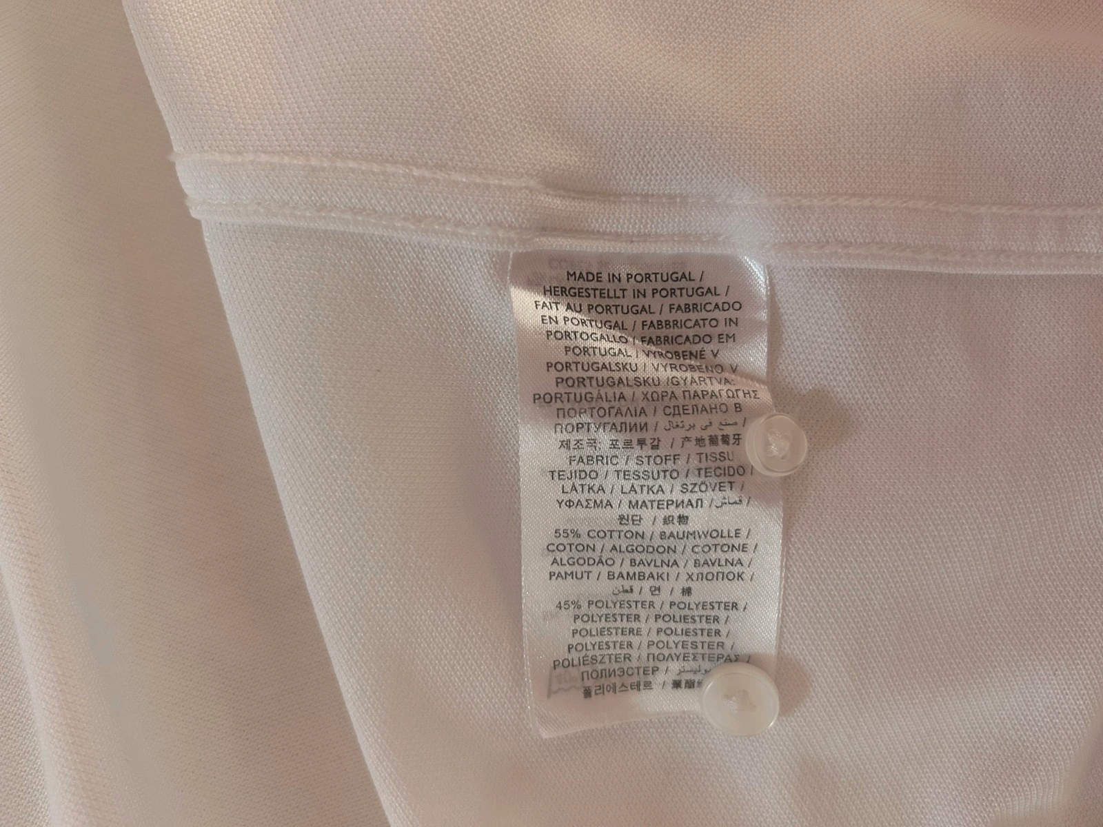 Lot 2 chemises blanches GANT Tech Prep Piqué – Taille L (41/42) – photo 7